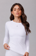 T-shirt Slim Milk | Dry - Manga Longa
